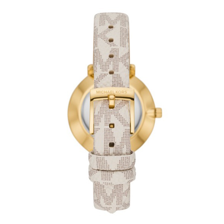 Set Đồng Hồ Nữ Michael Kors MK Pyper Quartz White Dial Ladies Watch MK1037 Màu Trắng