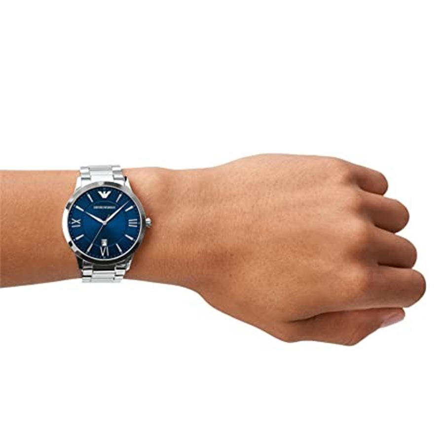 Đồng Hồ Nam Emporio Armani Quartz Blue Dial Men's Watch AR11227 Màu Xanh
