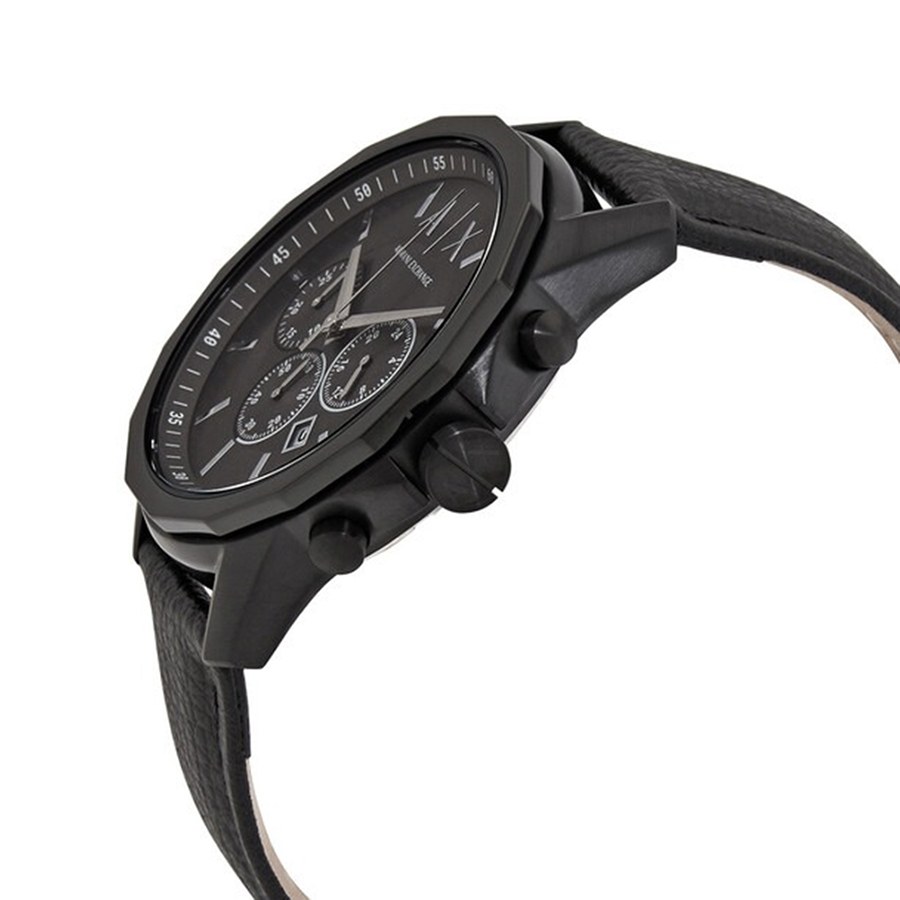 Đồng Hồ Nam Armani Exchange Classic Chronograph Quartz Black Dial Men's Watch AX1724 Màu Đen