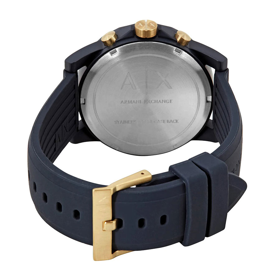 Đồng Hồ Nam Armani Exchange Outerbanks Chronograph Quartz Blue Dial Men's Watch AX1335 Màu Xanh