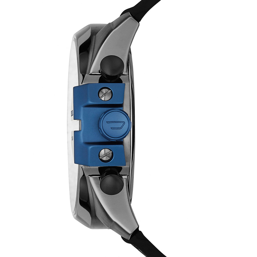 Đồng Hồ Nam Diesel Mega Chief Chronograph Quartz Dark Grey Dial Men's Watch DZ4500 Màu Đen Xám