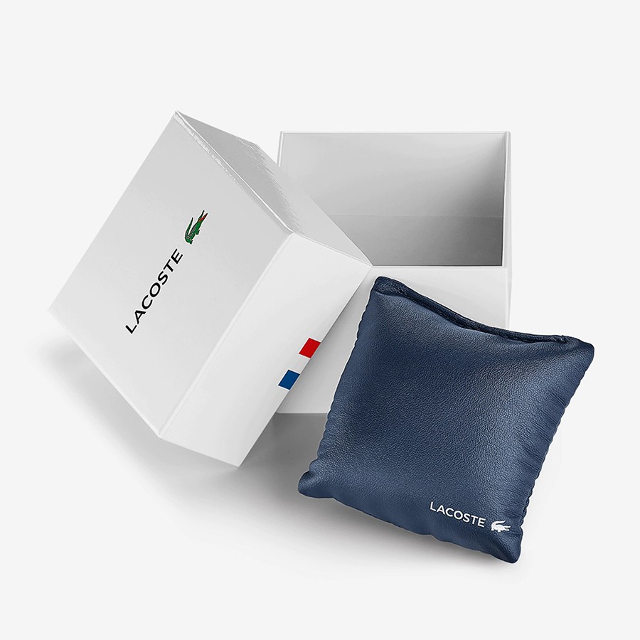 Đồng Hồ Nam Lacoste Neocroc 3 Hands Black Silicone Watch 2011185 Màu Đen