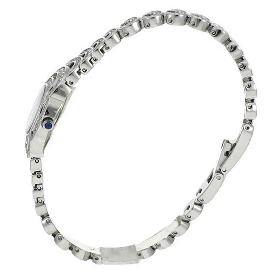 Đồng Hồ Nữ Bulova Crystal Silver Colored/Steel 21mm Màu Bạc