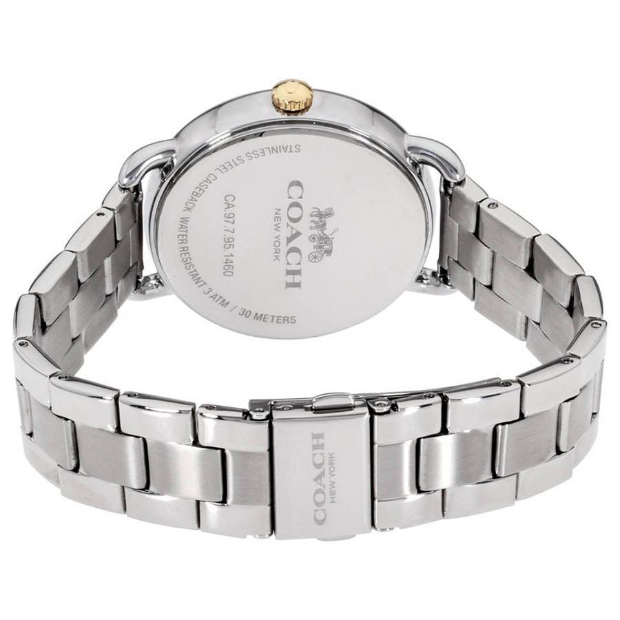 Set Đồng Hồ Nữ Coach Delancey Gift Set Women's  Watch 14000056 Màu Bạc