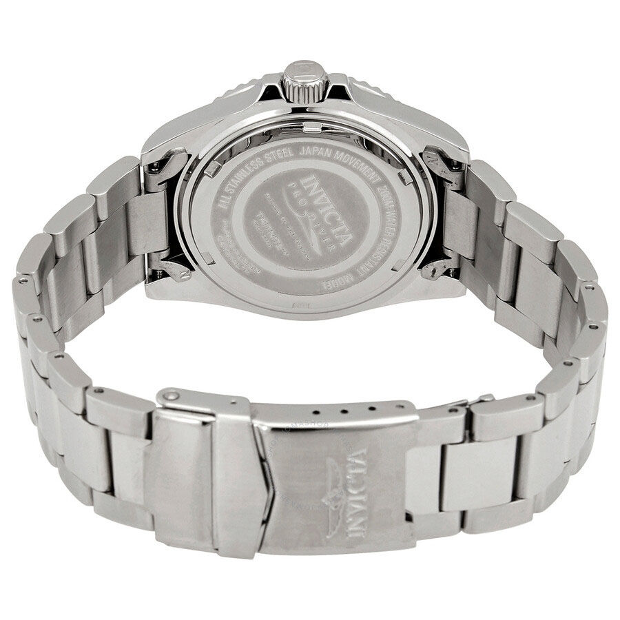 Đồng Hồ Nữ Invicta Pro Diver Quartz Black Dial Ladies Watch 33272 Màu Đen Bạc