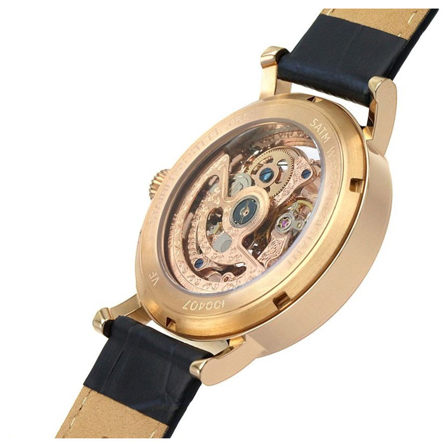 Đồng Hồ Nam Gents Ingersoll The Herald Watch I00407 Màu Xanh Phối Vàng Hồng