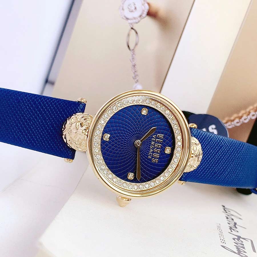 Đồng Hồ Nữ Versus Versace Victoria Harbour Women's Watch VSP333221 Màu Xanh Dương