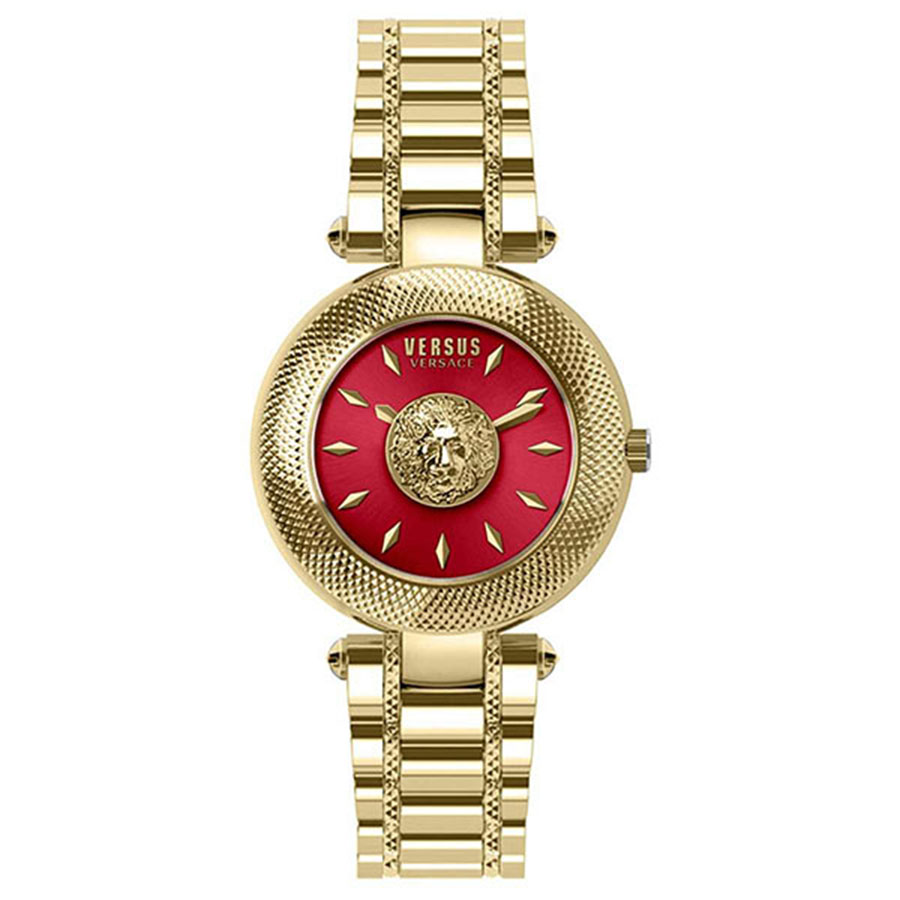 Đồng Hồ Nữ Versus Versace Brick Lane Women's Watch VSP213418/VSP646021 Màu Vàng Đỏ Size 36