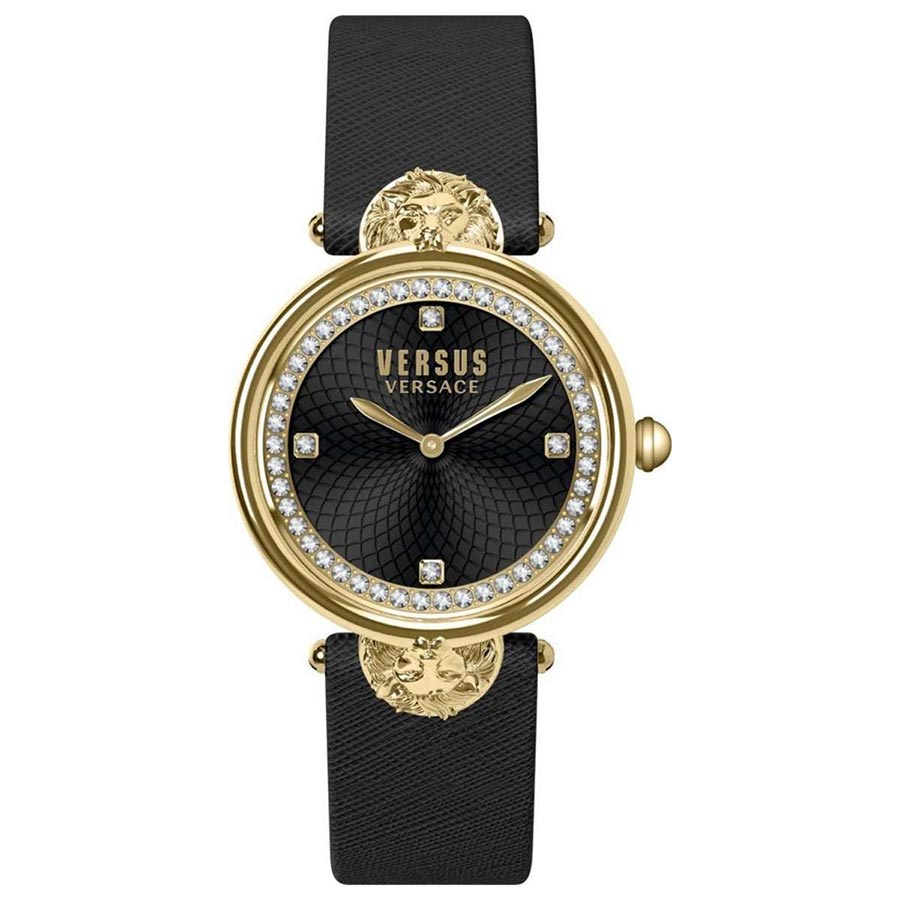 Đồng Hồ Nữ Versus Versace Victoria Harbour Women's Watch VSP333121 Màu Đen Vàng