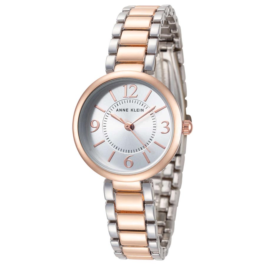 Đồng Hồ Nữ Anne Klein Fashion Women's Watch AK-3785SVRT Màu Bạc - Vàng Hồng