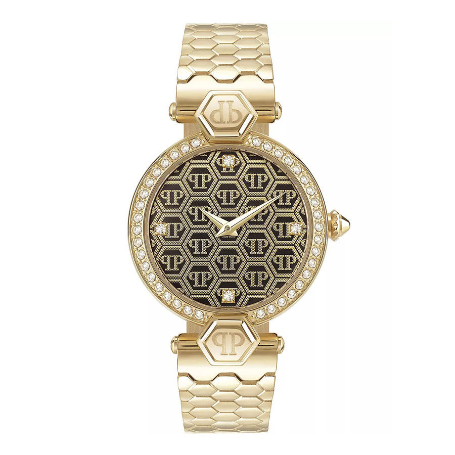 Đồng Hồ Nữ Philipp Plein Couture PWEAA0721 Màu Vàng Phối Đen