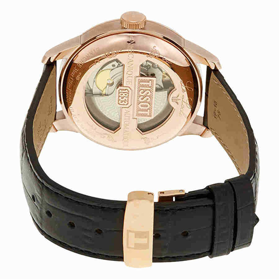 Đồng Hồ Nam Tissot T-Classic Automatic Black Dial Men's Watch T006.407.36.053.00 Màu Vàng Đen