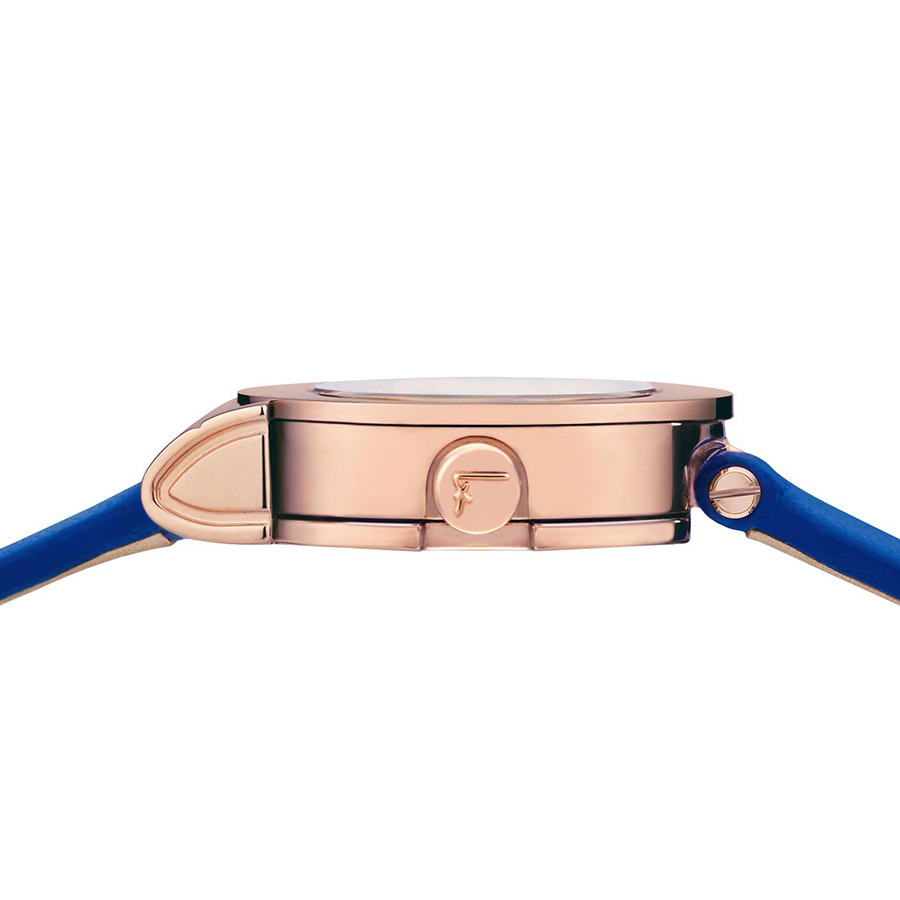 Đồng Hồ Nữ Salvatore Ferragamo Gancino Watch 22mm Màu Xanh Dương