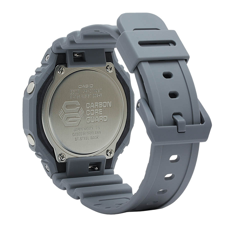 Đồng Hồ Nam Casio Analog-Digital G Shock GA2110ET-8A Màu Xám