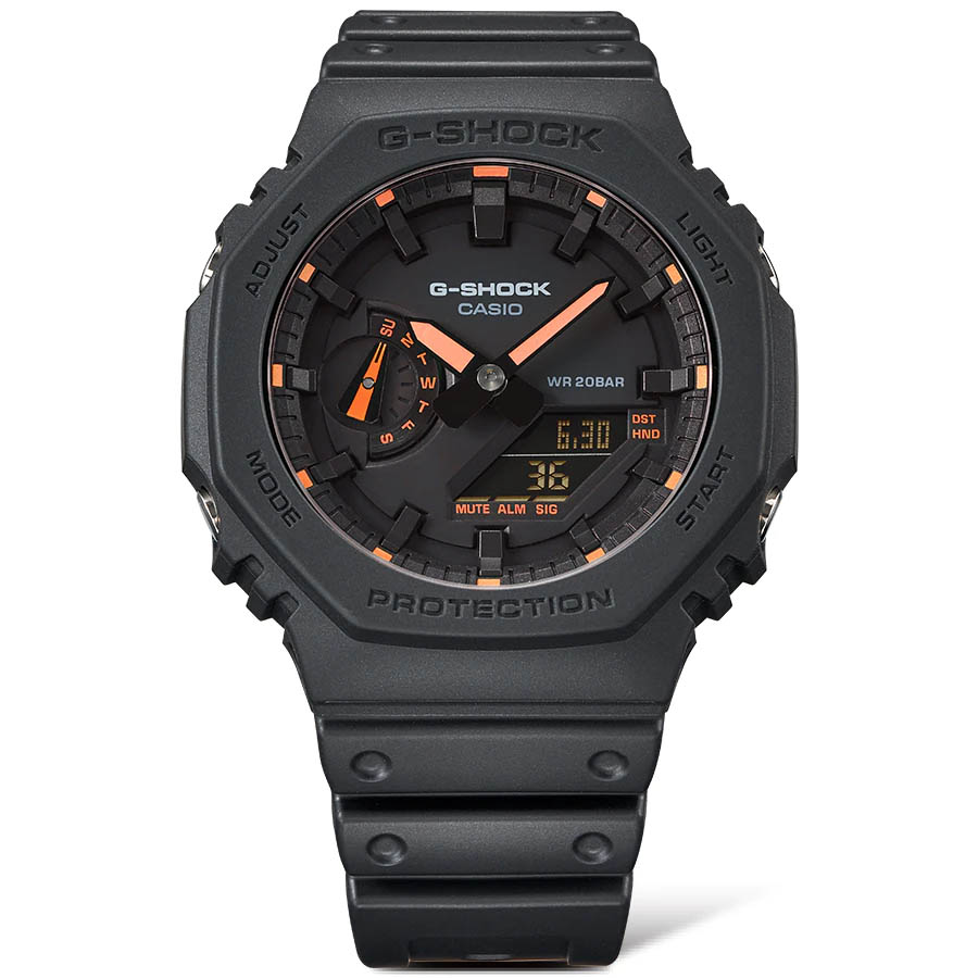 Đồng Hồ Nam Casio Analog-Digital G Shock GA2100-1A4 Màu Đen