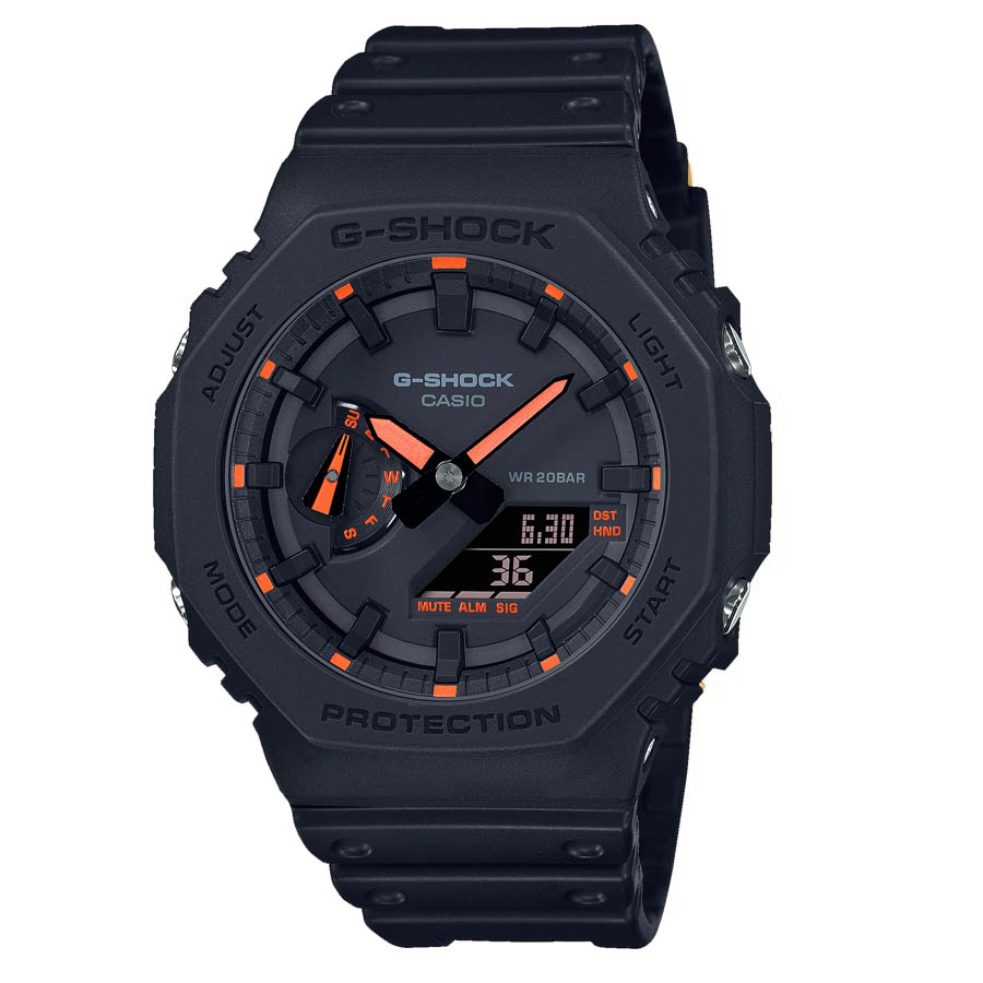 Đồng Hồ Nam Casio Analog-Digital G Shock GA2100-1A4 Màu Đen