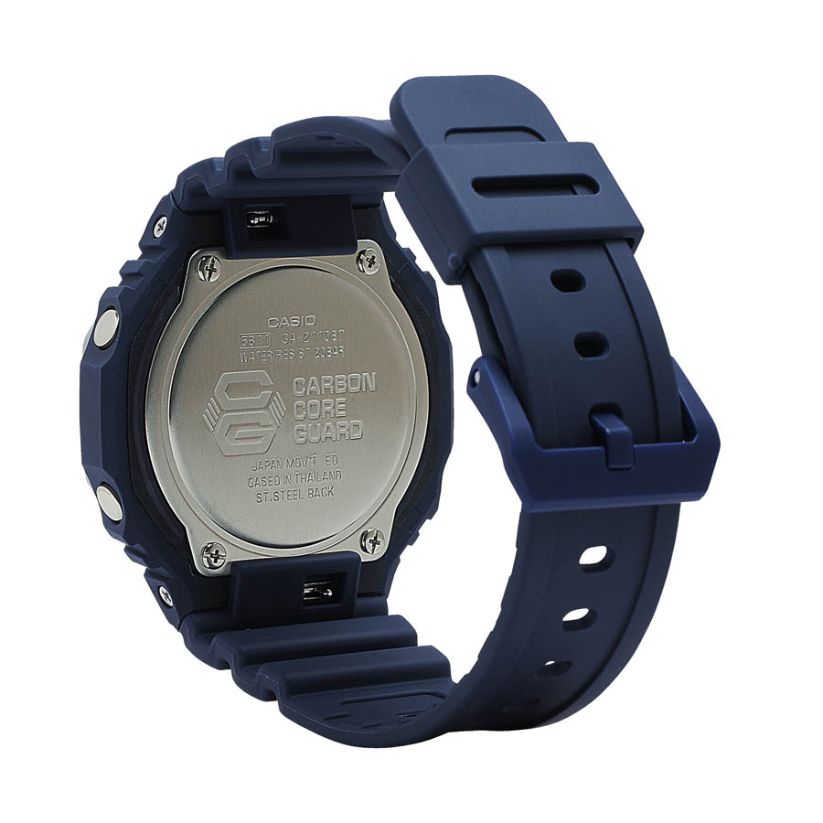 Đồng Hồ Nam Casio Analog-Digital G Shock GA2110ET-2A Màu Xanh Navy