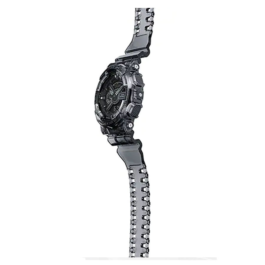 Đồng Hồ Nam Casio Analog-Digital G Shock GA110SKE-8A Màu Đen Xám
