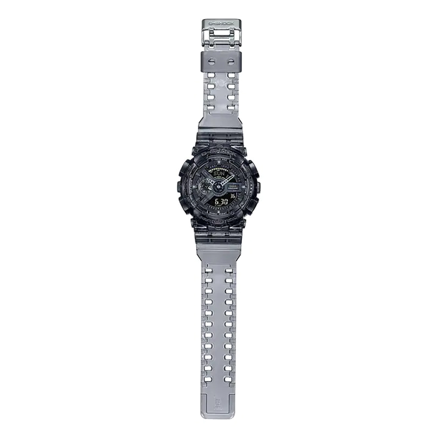 Đồng Hồ Nam Casio Analog-Digital G Shock GA110SKE-8A Màu Đen Xám