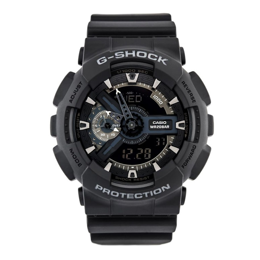 Đồng Hồ Nam Casio Analog-Digital GA-110-1B Màu Đen