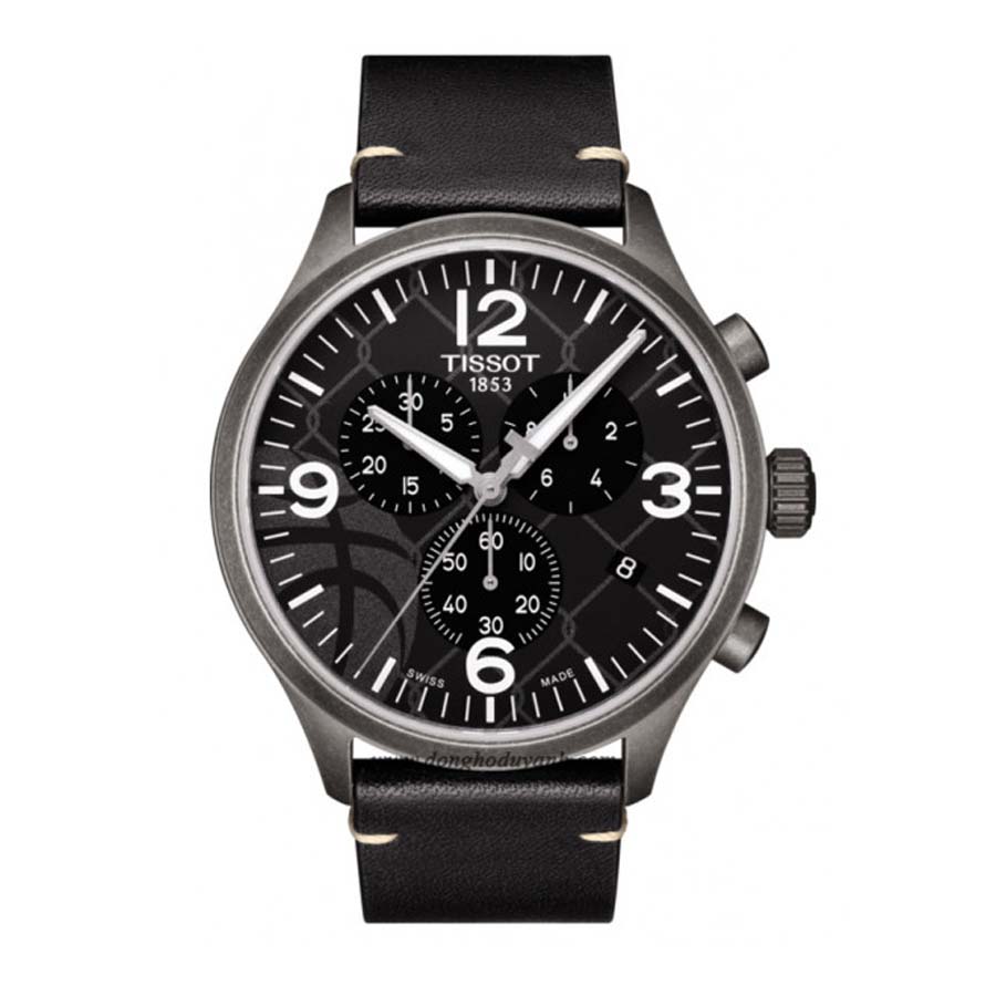 Đồng Hồ Nam Tissot Street Basketball Chronograph Anthracite Dial Men's Watch T116.617.36.067.00 Màu Đen