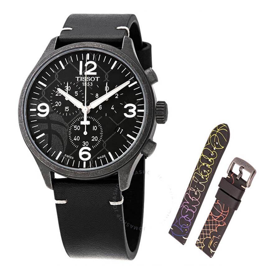 Đồng Hồ Nam Tissot Street Basketball Chronograph Anthracite Dial Men's Watch T116.617.36.067.00 Màu Đen