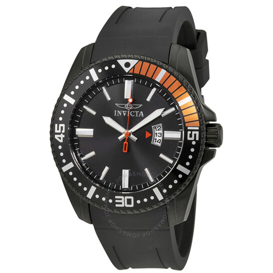 Đồng Hồ Nam Invicta Pro Diver Black Dial Men's Watch 21449 Màu Đen