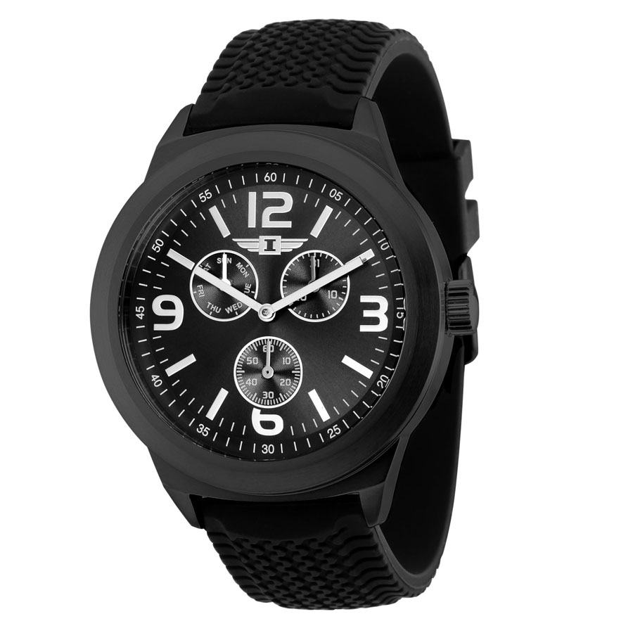 Đồng Hồ Nam Invicta I By Quartz Black Dial Men's Watch IBI36526