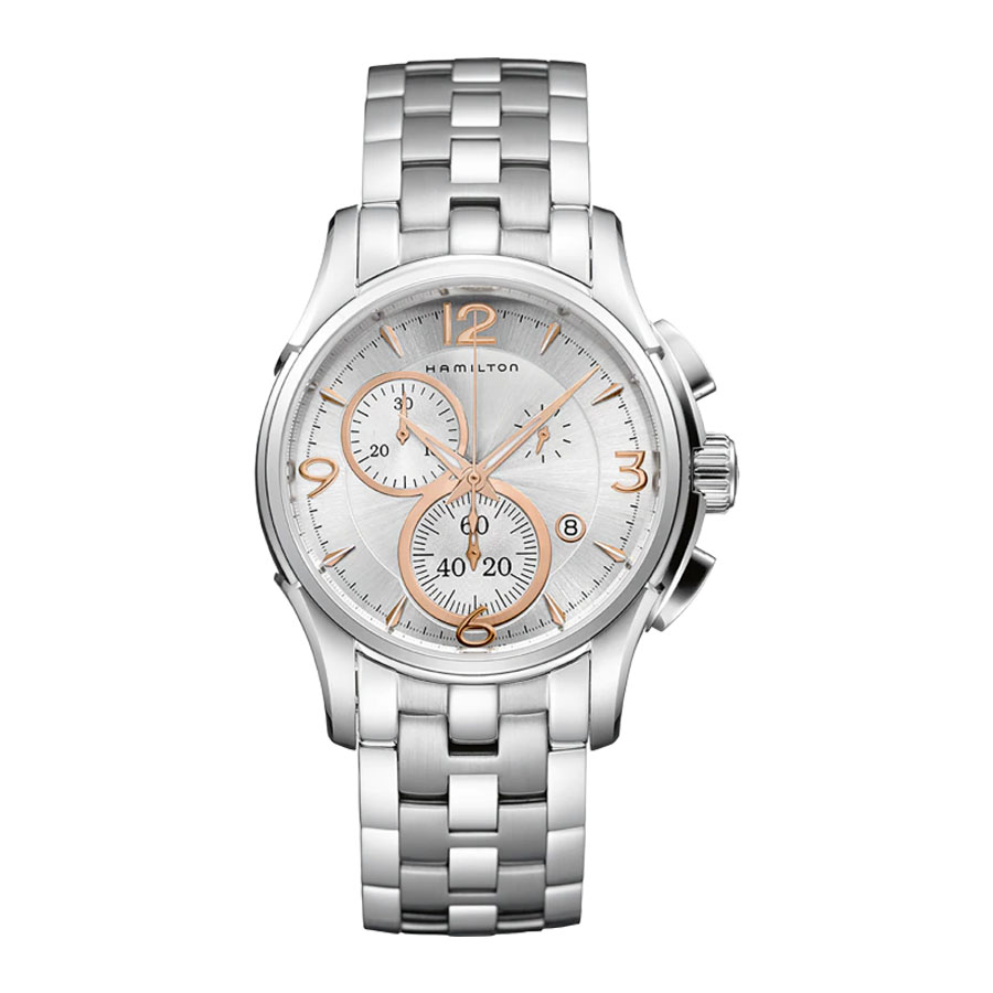 Đồng Hồ Nam Hamilton Jazzmaster Men's Sports Casual Watch H32612155 Màu Bạc