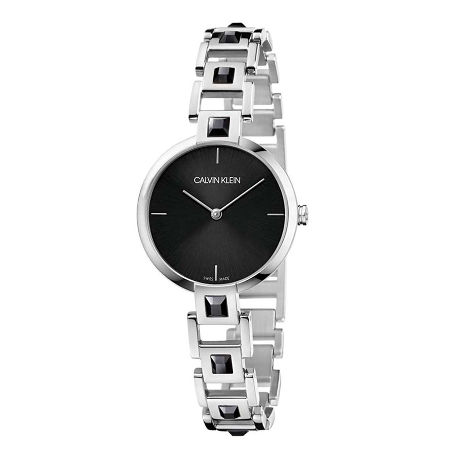 Đồng Hồ Nữ Calvin Klein CK Mesmerize Women's Watch K9G23UB1 Màu Bạc Mặt Đen