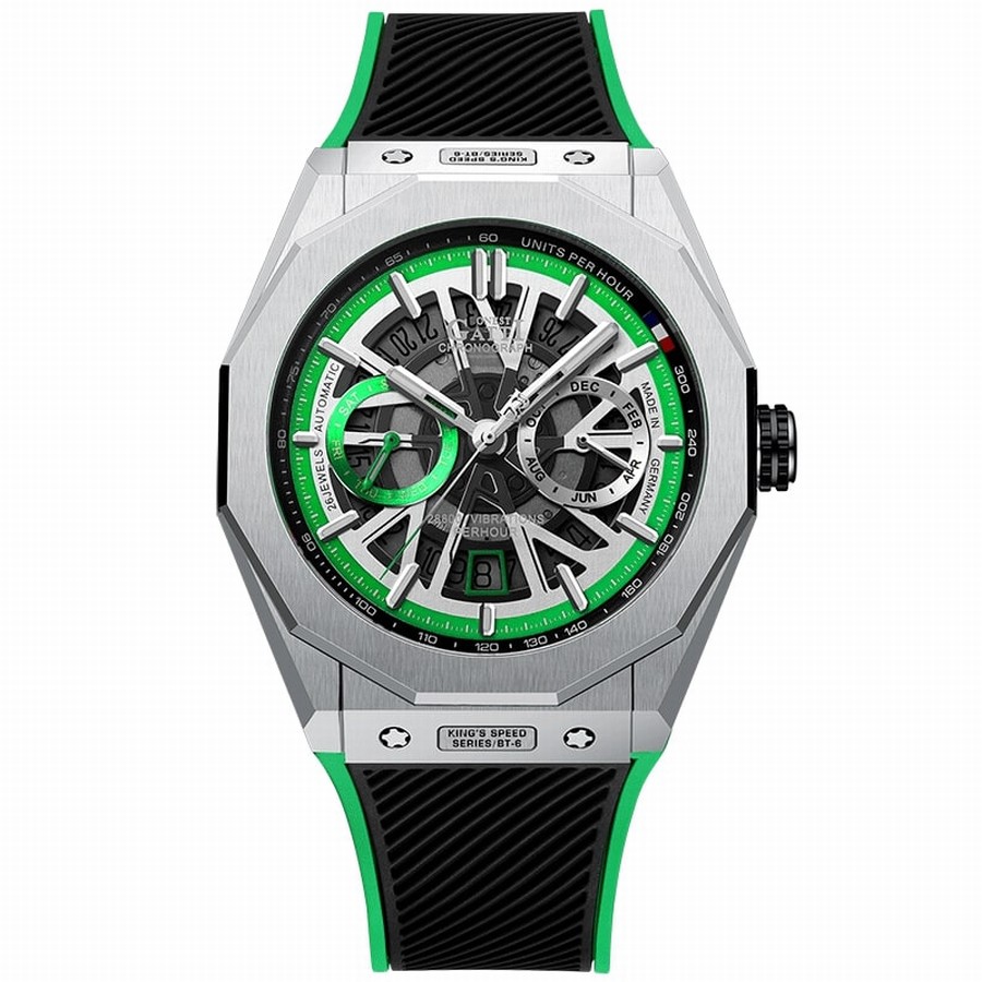 Đồng Hồ Nam Bonest Gatti King Speed B596015R Màu Xanh - Đen