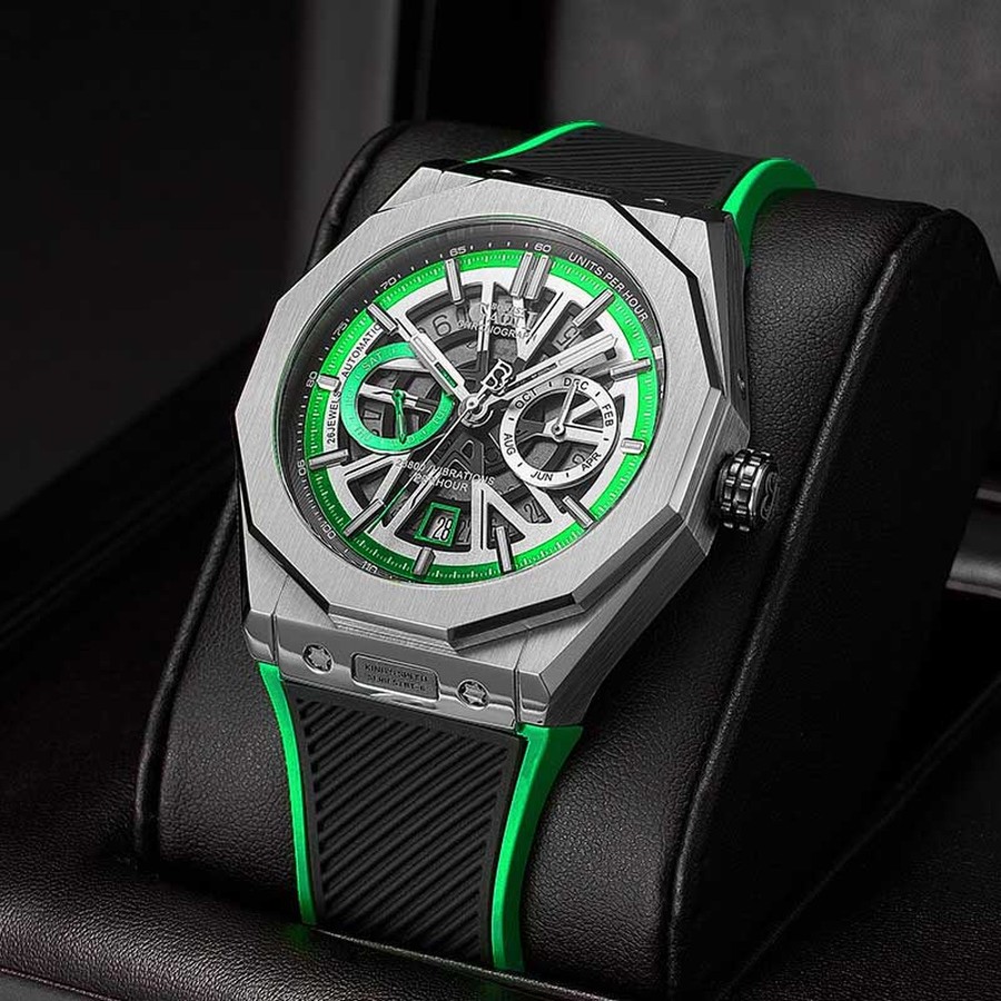 Đồng Hồ Nam Bonest Gatti King Speed B596015R Màu Xanh - Đen