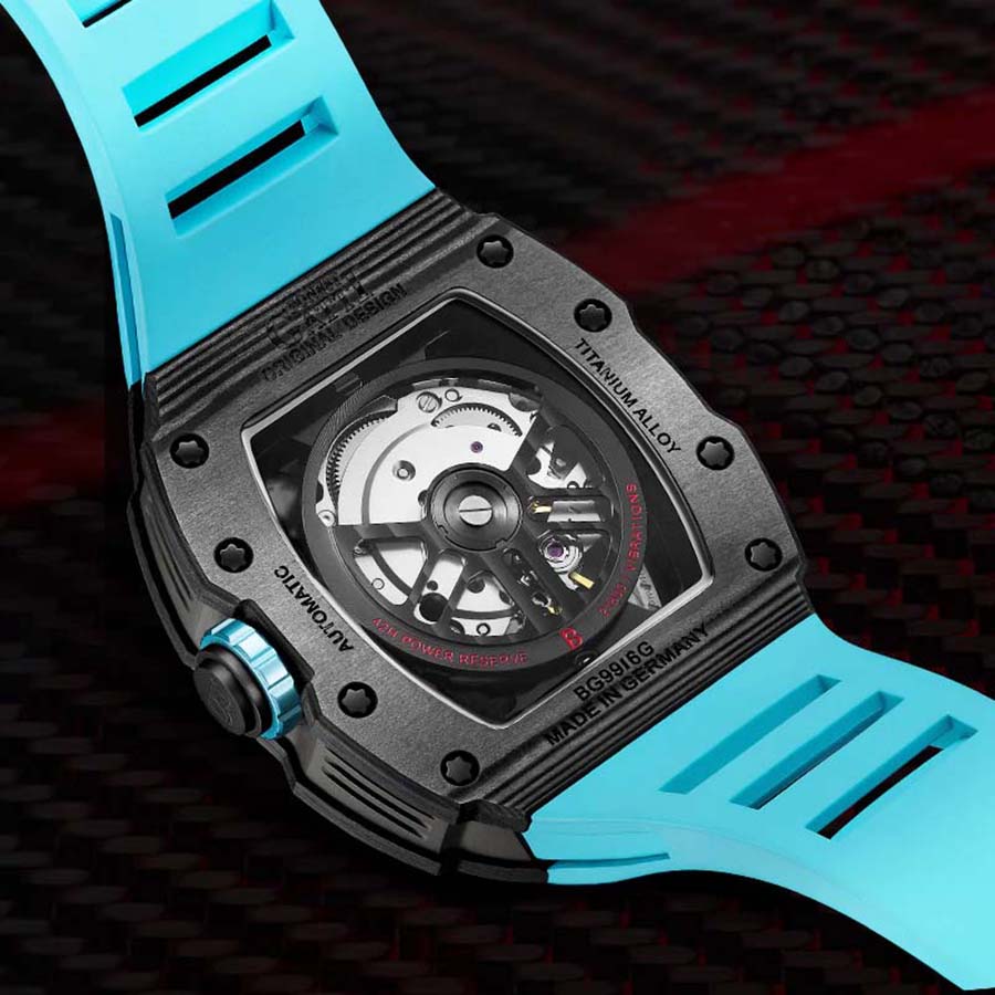 Đồng Hồ Nam Bonest Gatti Explorer B399161R Carbon Màu Xanh