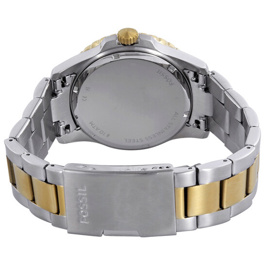 Đồng Hồ Fossil Nam FB-01 Quartz Blue Dial Two-tone Men's Watch FS5742 Màu Xanh Bạc