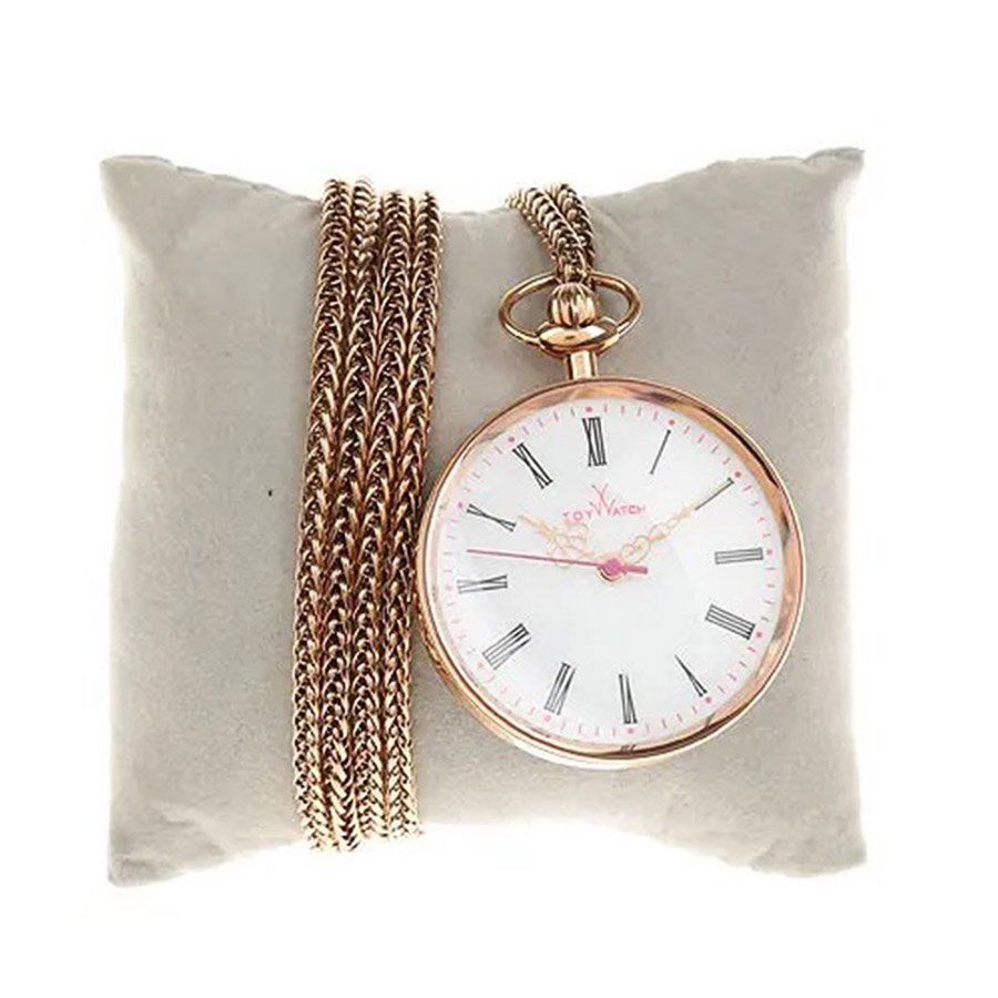 Đồng Hồ Dây Chuyền Toy Watch Toy Swing Collection Màu Vàng Hồng