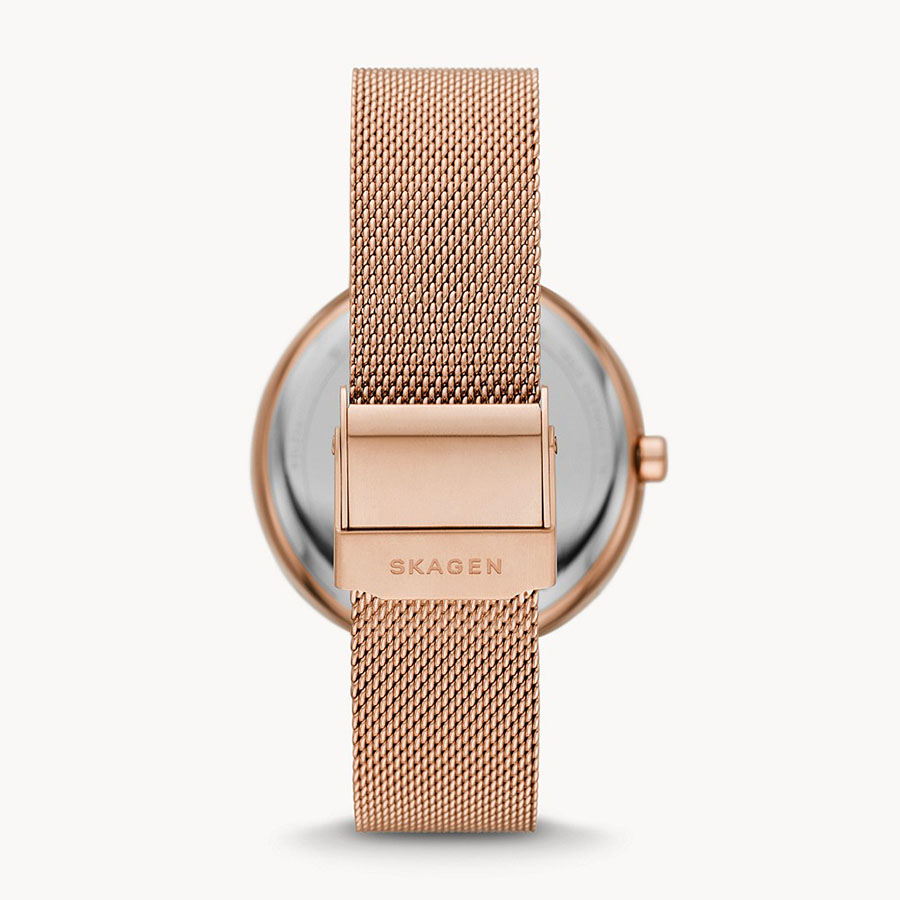 Đồng Hồ Skagen SKW2980 Cho Nữ Màu Vàng Hồng