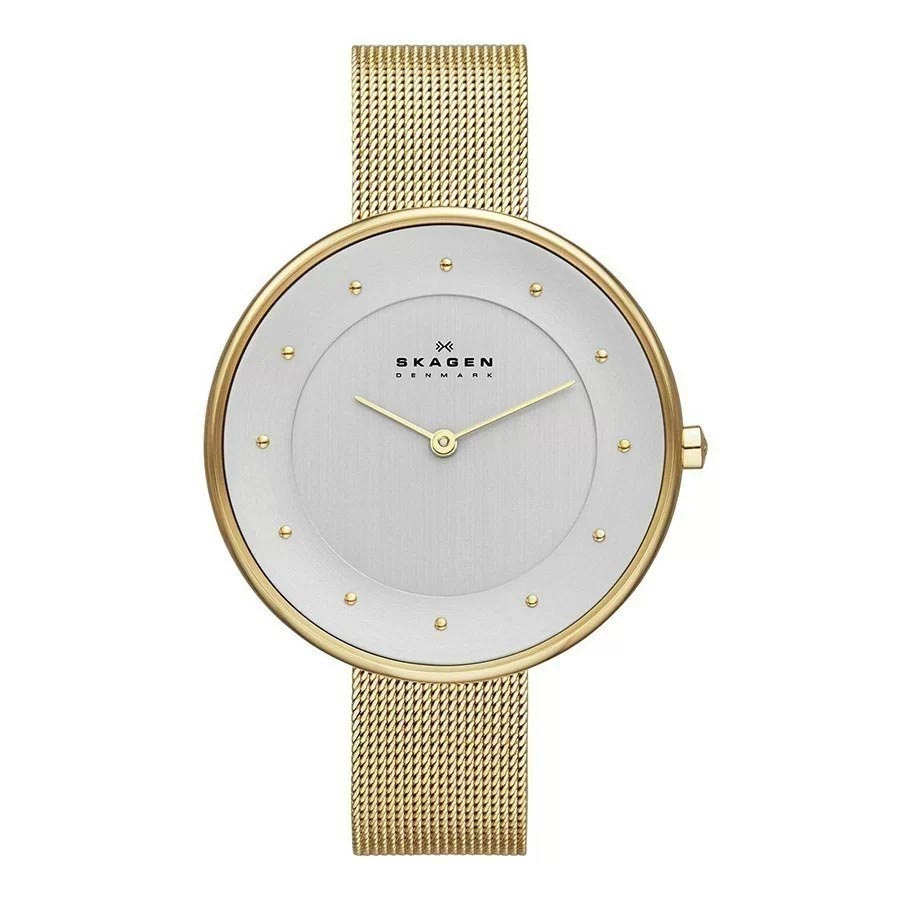 Đồng Hồ Nữ Skagen SKW2141 Màu Vàng Mặt Trắng