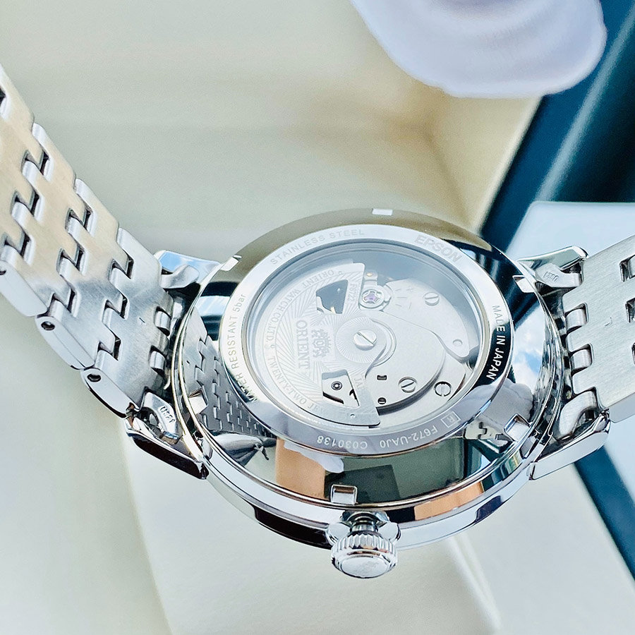 Đồng Hồ Nam Orient Contemporary Blue Dial Automatic RA-AC0J03L00C Màu Xanh Bạc