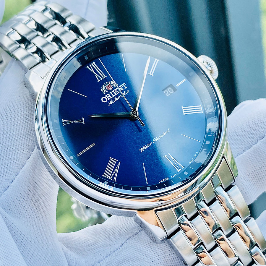 Đồng Hồ Nam Orient Contemporary Blue Dial Automatic RA-AC0J03L00C Màu Xanh Bạc
