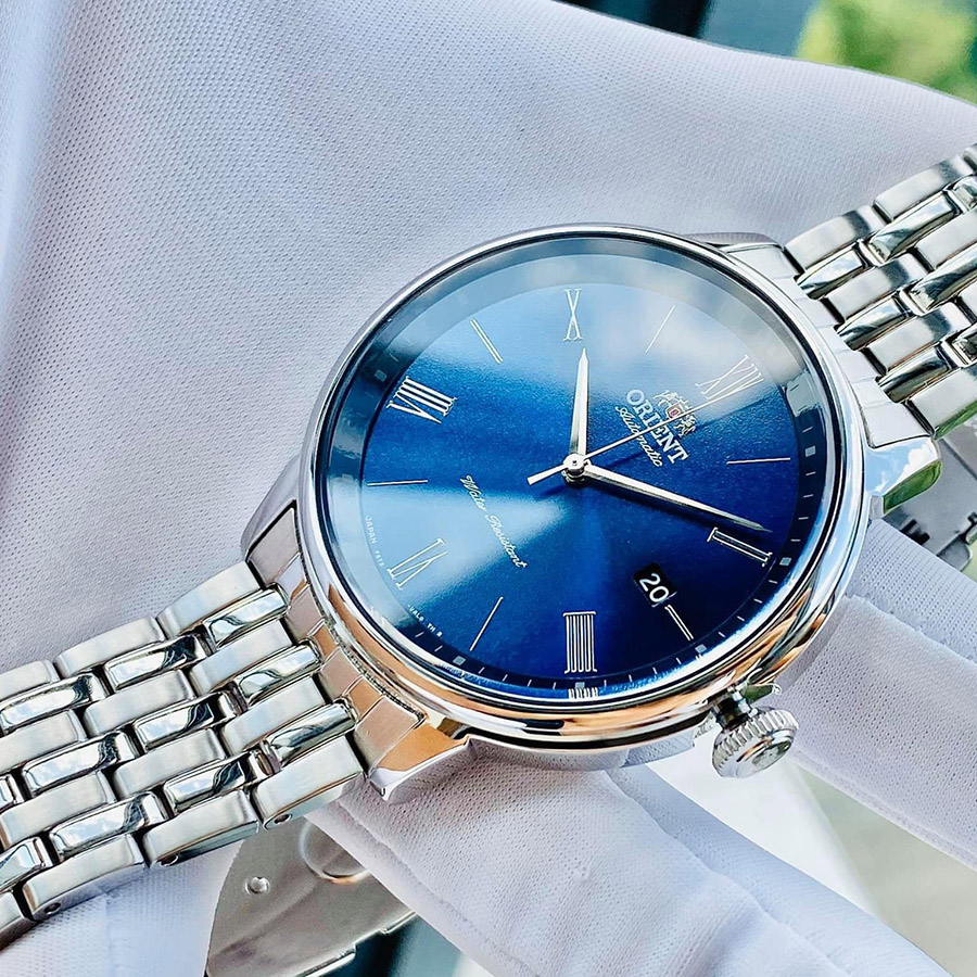 Đồng Hồ Nam Orient Contemporary Blue Dial Automatic RA-AC0J03L00C Màu Xanh Bạc