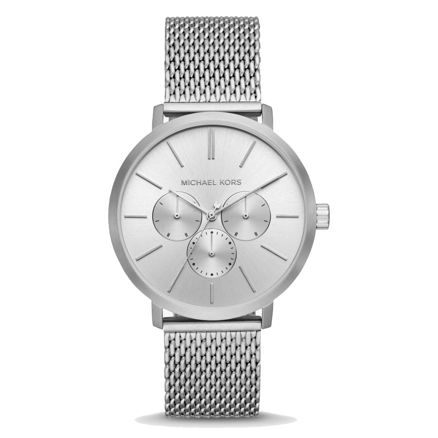 Đồng Hồ Nam Michael Kors MK Blake Mesh Watch MK8677 42mm Màu Bạc