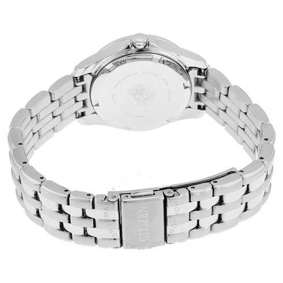 Đồng Hồ Nữ Citizen EW190158A Silhouette Crystal Women's Watch 28mm Màu Bạc
