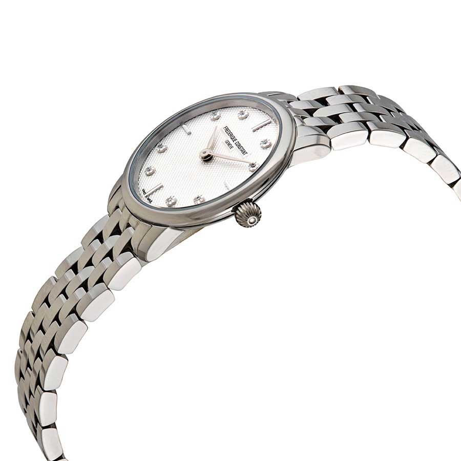 Combo Đồng Hồ Nữ Frederique Constant FC-200STDS6B + Son MAC 811 Red Màu Đỏ Thuần Satin