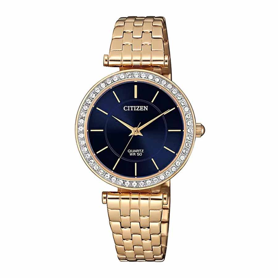 Combo Đồng Hồ Nữ Citizen ER0213-57L + Son Tom Ford Lip Color Màu 27 Đỏ Gạch