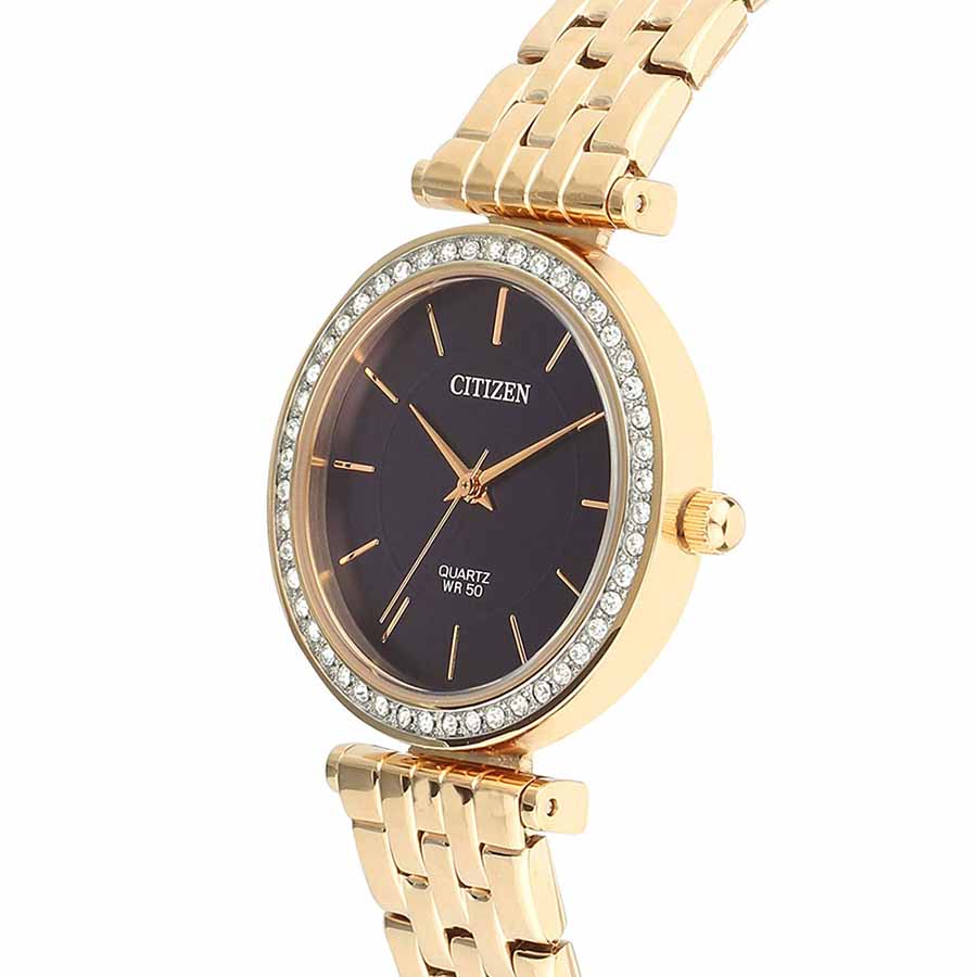 Combo Đồng Hồ Nữ Citizen ER0213-57L + Son Tom Ford Lip Color Màu 27 Đỏ Gạch