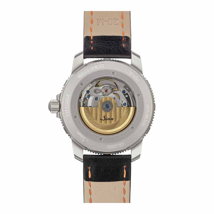 Đồng Hồ Thể Thao Nam Sinn Vòng Xoay Bezel 105 ST SA Màu Đen