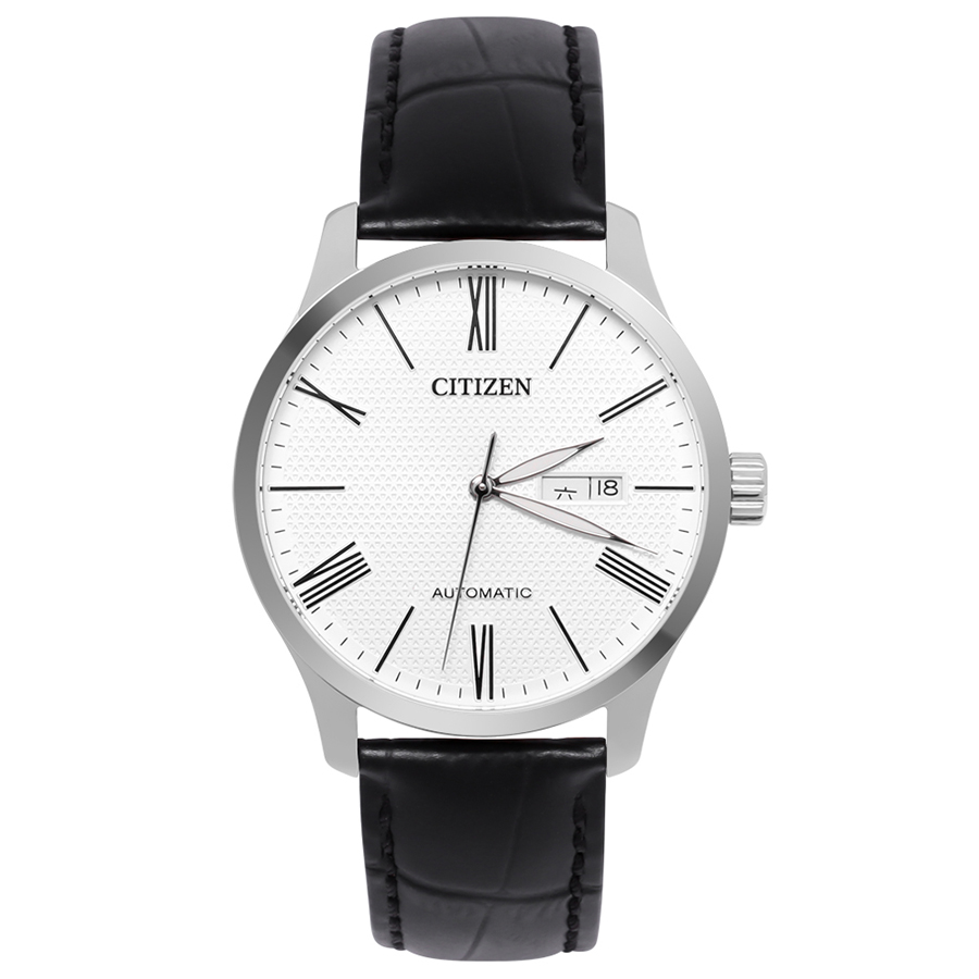 Đồng Hồ Nam Citizen CT-NH8350-08A Màu Đen Mặt Trắng