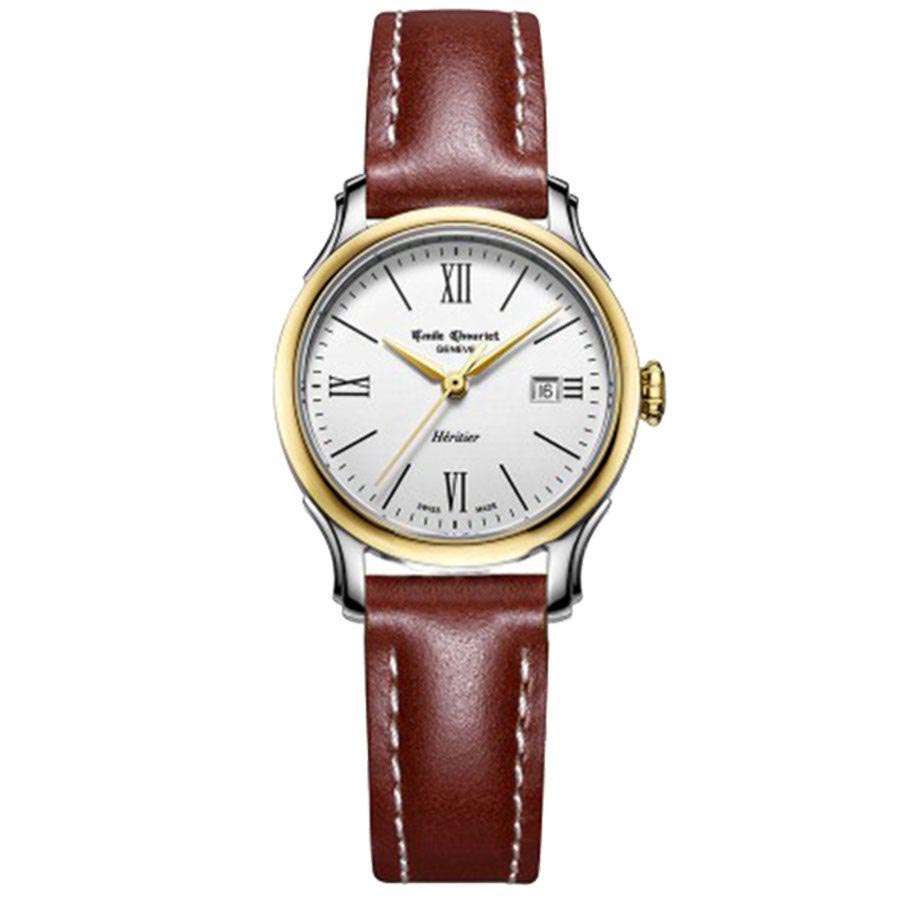 Đồng Hồ Nữ Emile Chouriet 19.1128.L.6.0.28.2 28mm Dây Da