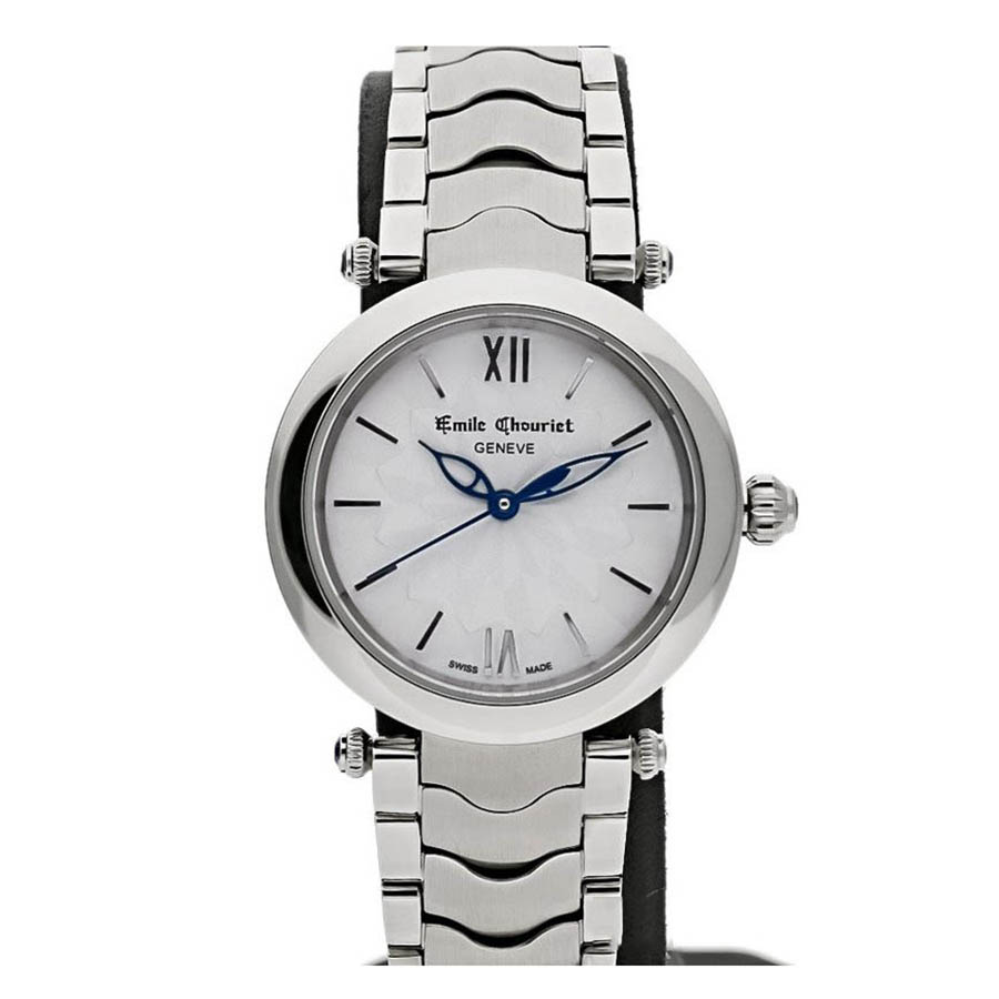Đồng Hồ Nữ Emile Chouriet 61.2188.L.6.6.28.6 30mm Màu Bạc