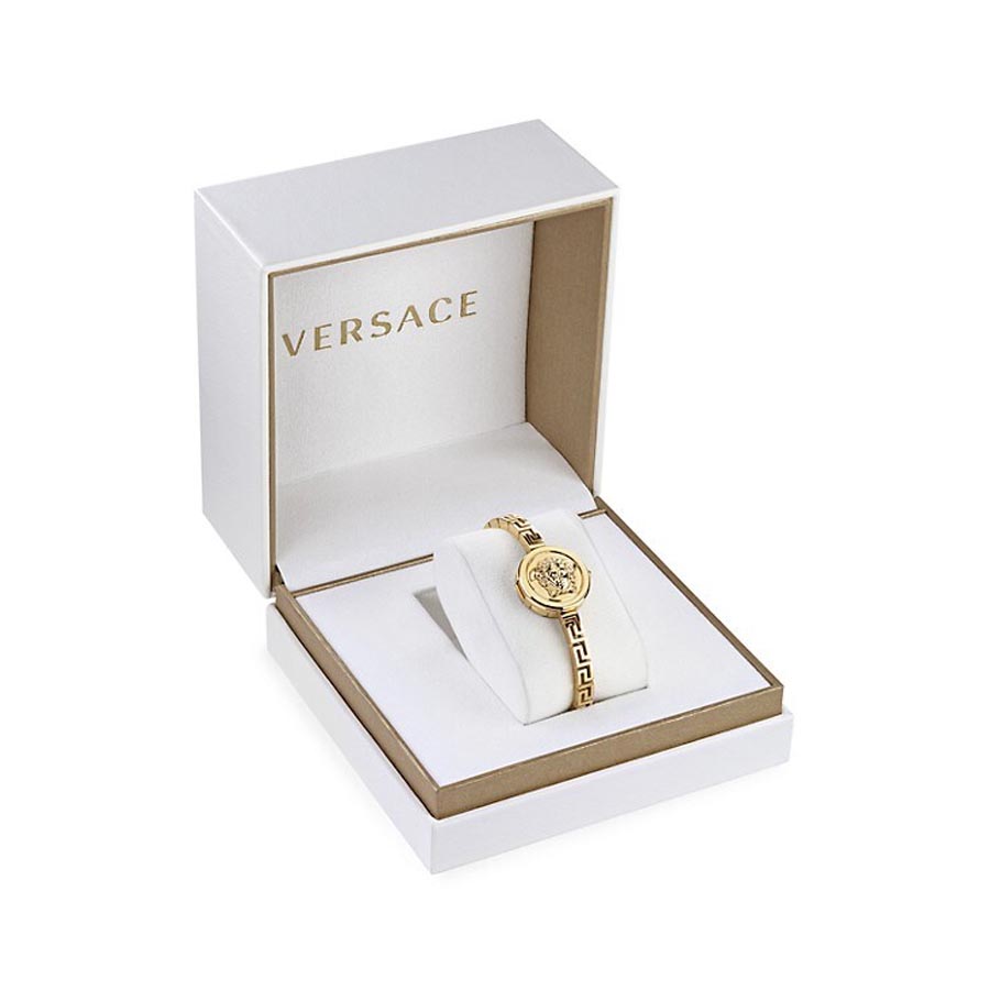 Đồng Hồ Nữ Versace Womens Medusa Secret IP Yellow Gold 25mm Bracelet Fashion Watch